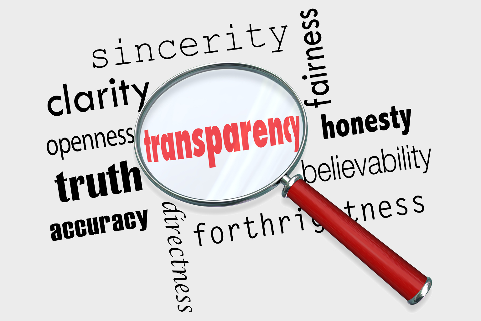 transparent reporting​​